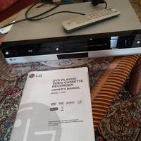 lettore DVD videoregistratore LG