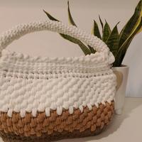 borsa uncinetto fatta a mano 