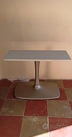 Porta tv girevole in metallo space age vintage 80