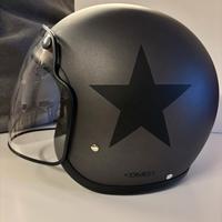 Casco  moto Jet in fibra di vetro DMD Helmets