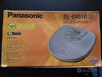 Panasonic Lettore CD Portatile SL-SX510 Vintage