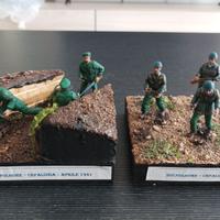 Miniature paracadutisti italiani ww2