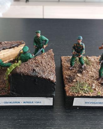 Miniature paracadutisti italiani ww2