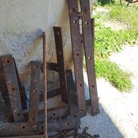 PEZZI PORTONE GARAGE ANTICO (