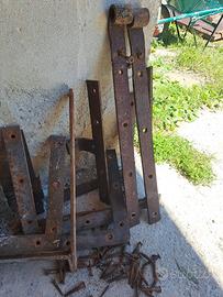 PEZZI PORTONE GARAGE ANTICO (