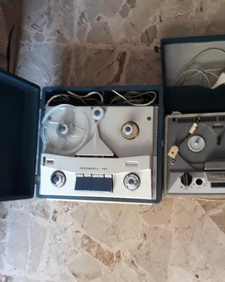 Radiomarelli RM5 e RM6 registratore a bobine 