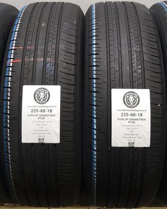 4 GOMME 225 60 18 DUNLOP A54174