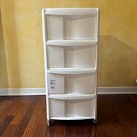 Cassettiera bianca con 4 cassetti