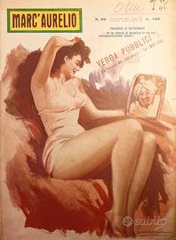 Riviste vintage anni '50 Marc'aurelio
