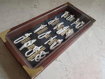 Quadro con i nodi artigianale NODI MARINARI stile