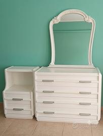 Comò e comodino stile Shabby chic