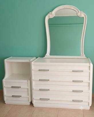 Comò e comodino stile Shabby chic