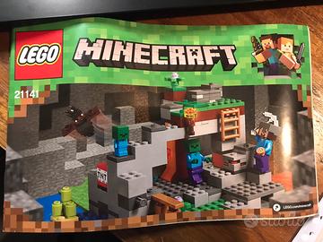 Lego minecraft 21141 caverna degli zombie