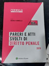 Fiammella Bruno, Pareri e atti di Diritto Penale