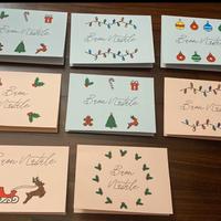 Bigliettini fatti a mano natalizi