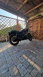 Royal Enfield meteor 350 fireball nera