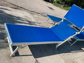 Lettini da spiaggia mare giardino piscina