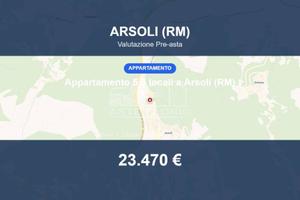 Immobile in asta di 85 m² a Arsoli