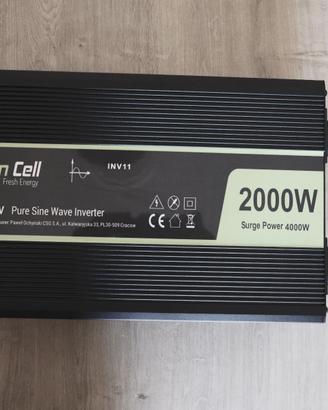 Green Cell 2000W/4000W 12V 220V/230V Inverter