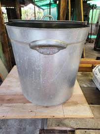 Pentola in alluminio Agnelli con coperchio