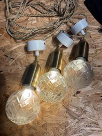 Lampadario Lee Broom Crysyal Bulb