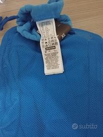 Accappatoio microfibra blu nuovo XL