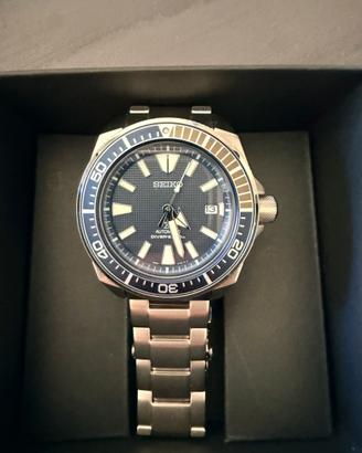 Seiko Prospex Samurai SRPB49K1 Blu –NUOVO Garanzia