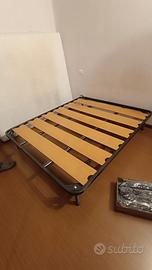 Rete matrimoniale con doghe larghe