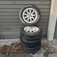 4 cerchi in lega più gomme estive 