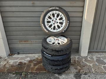 4 cerchi in lega più gomme estive 