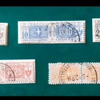 Regno 1914/22- Pacchi postali