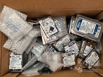Stock di 170 hardisk 2,5” e 3,5”