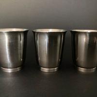 Misurini/bicchierini acciaio x whisky