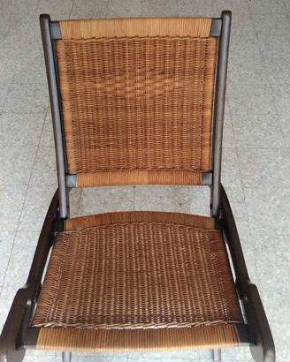 Gio Ponti "Ninfea" sedia pieghevole