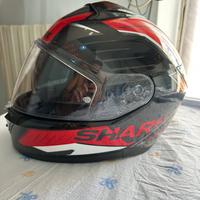Casco Integrale Shark RIDILL 2 BERSEK Nero e Rosso