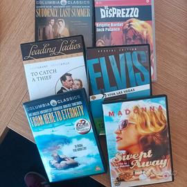 6 DVD film classici (Brigitte Bardot, Elvis...)