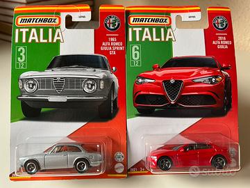 Matchbox Alfa Romeo Giulia e Giulia Sprint GTA