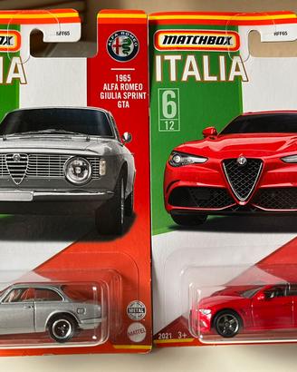 Matchbox Alfa Romeo Giulia e Giulia Sprint GTA