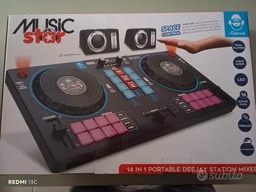 console  music star con casse 