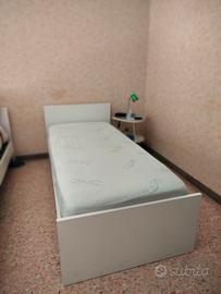 struttura letto singolo e rete