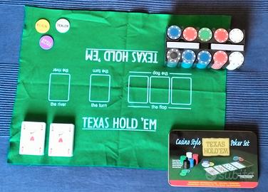 POKER SET  texas hold'em