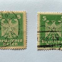 Francobolli Germania Reich 1924