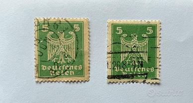 Francobolli Germania Reich 1924