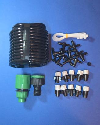 Kit 10 Metri Sistema di Nebulizzazione Giardino