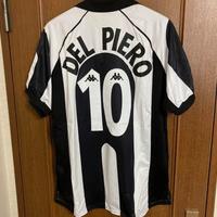 Maglia Del Piero calcio vintage juventus kappa