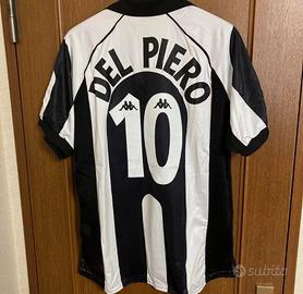 Maglia Del Piero calcio vintage juventus kappa