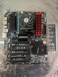 CPU AMD 8 core scheda madre 990FXA