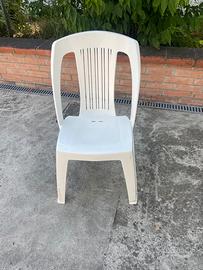Sedie plastica da giardino