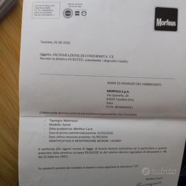 materasso matrimoniale 160*195 cmc