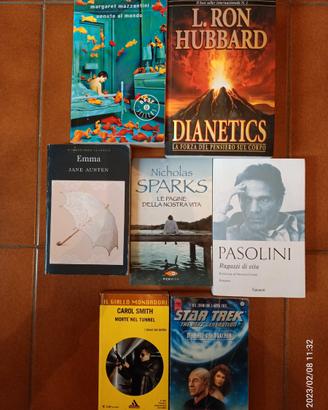 Libri Vari: Sparks Pasolini Mazzantini Austen ecc